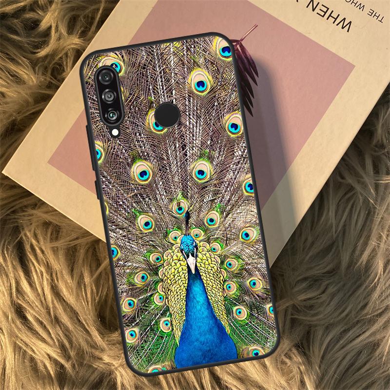 

Animal Peacock Pattern For Huawei Nova 3i 7i 8i 11i 12i 9 10 SE Y60 Y61 Y70 Y72 Y73 Y90 Y91 P20 P30 P40 Lite Case Huawei Nova 7i