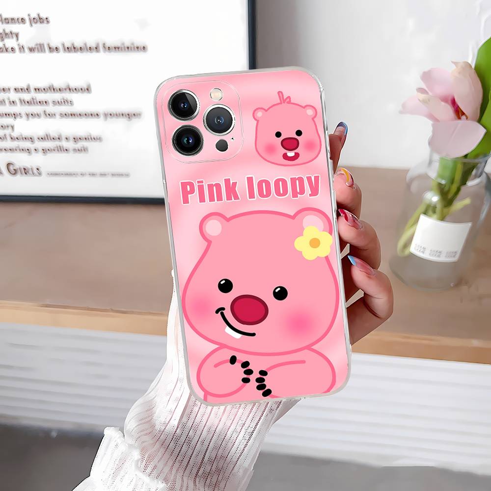 Cute Cartoon L-Loopys Phone Case For IPhone 11 13 16 12 17 14 15 Pro Max Plus Soft Clear Back Cover Coque