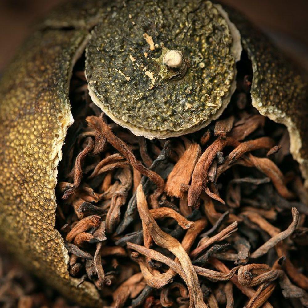 Autentyczna skórka mandarynki Xinhui herbata Pu'er 10 lat dojrzała herbata 250g