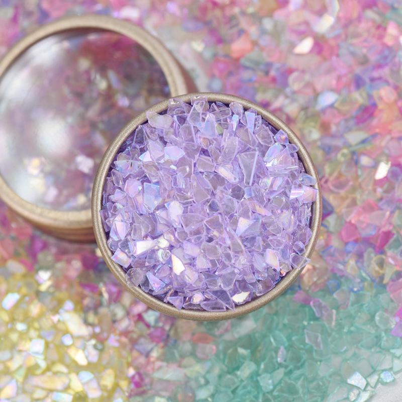 Nail Fragments Metallic Sequins DIY Flat Sheet Patch Irregular Special-Shaped Ornament Nail Decoration