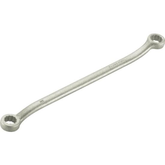 AMPCO 45 Degree Open AMC1074 Non-Sparking Degree-Slanted Double-End Wrench, End,