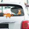 Funny Pet Cat Car Sticker Cat Scratch Car Decal Cute Lazy Cats Humor Bumper Decal Self-Adhesive Car Decoration Cat Theme Sticker