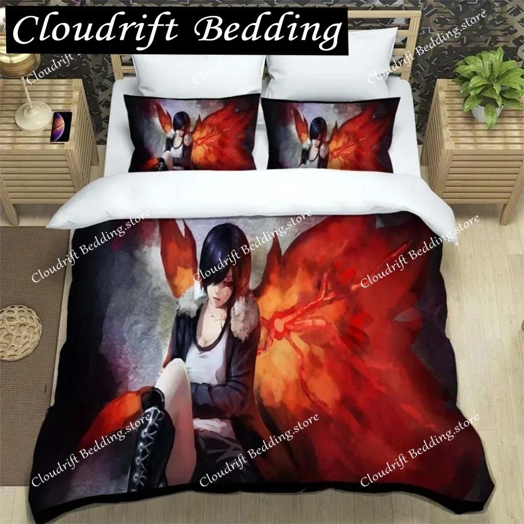 3D Print Japanese Anime Digital Printing Polyester Bedding Set For Boys And Girls Youth Fashion Bedding Set