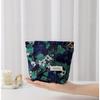 Embroidered Ramie Cotton & Linen Cosmetic Bag - Portable Canvas Storage for Lipstick and Skincare