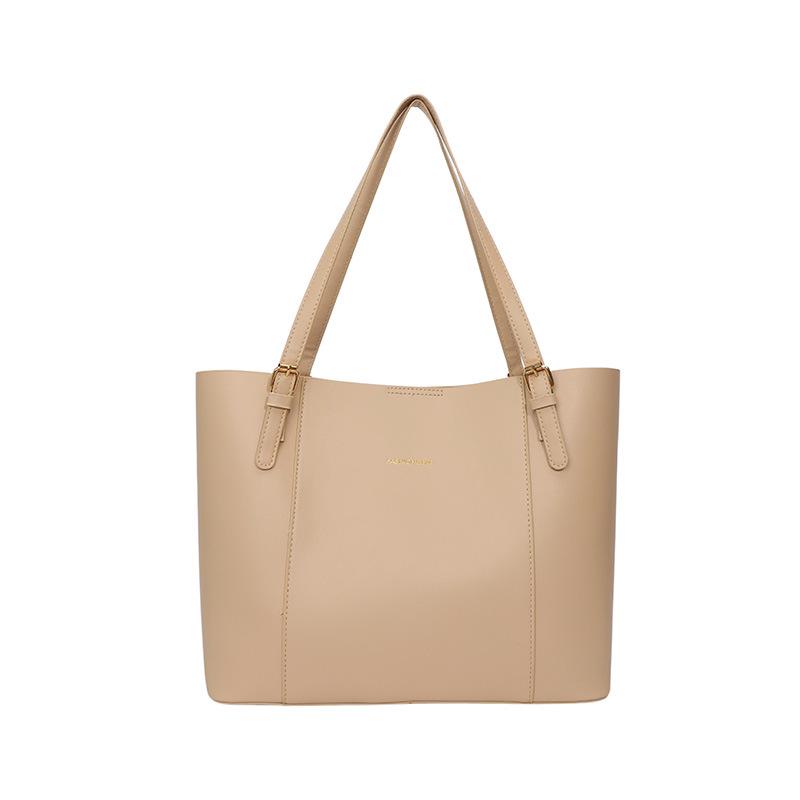 

Korean Style Color Block Large Capacity Tote Bag - Women s Fashionable High-End Versatile Shoulder Bag