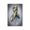 Gold and Silver Figure Statue Canvas Painting Poster Prints Romantic Lovers Pictures Modern Wall Art Home Decor