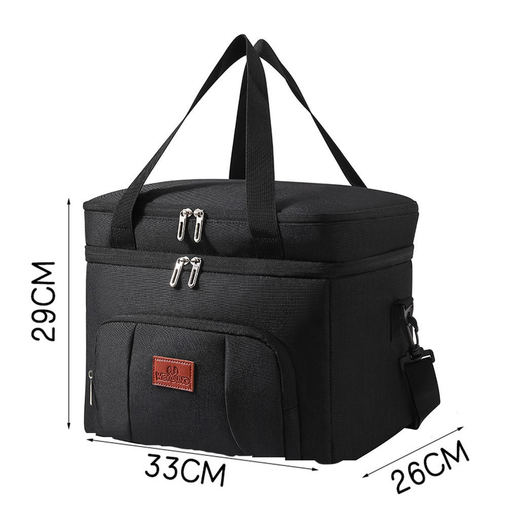 Thickened Freezer Bag High-Quality Insulated Lunch Bag Tactical Ice Bag Portable For Traveling Hiking Beach Trips