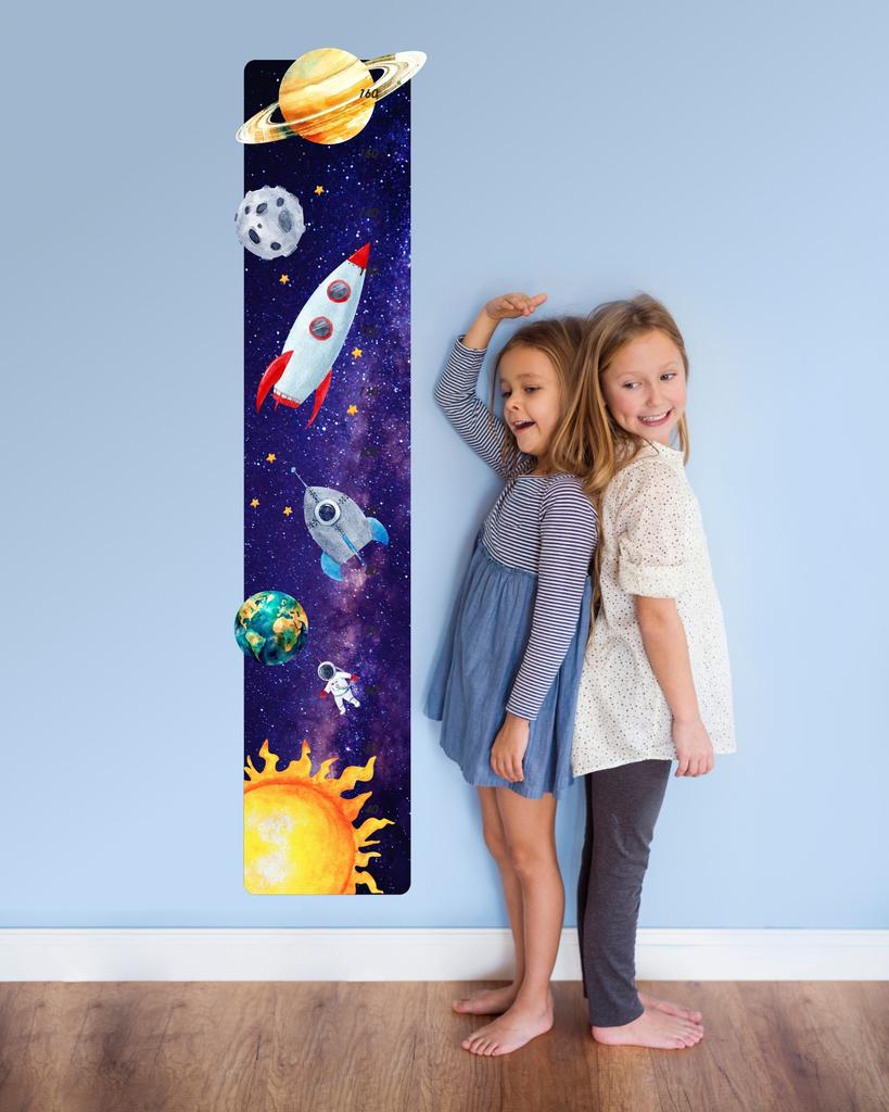 Height Measure Sticker - Space