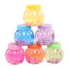16PCS Pumpkin Bottle Crystal Mud Pearl Crystal Mud Color Mud DIY Jelly Mud Transparent Crystal Mud Children's Lightweight Clay