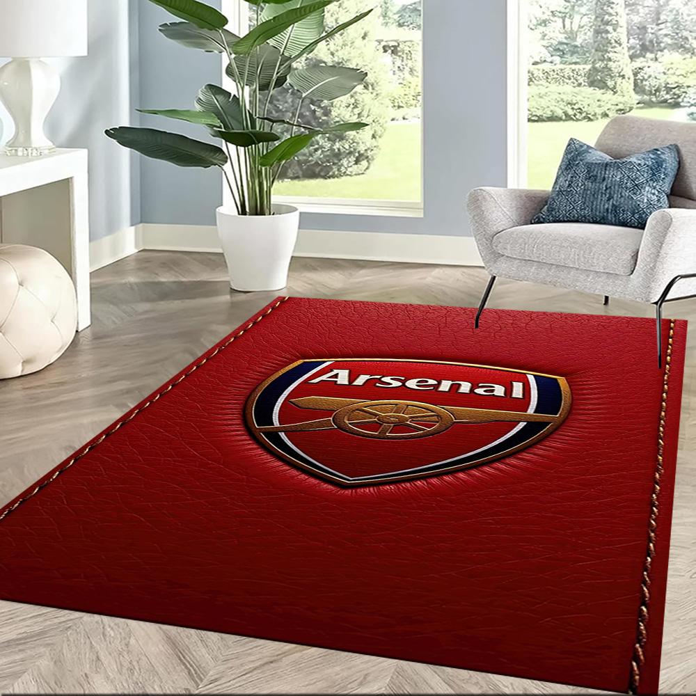 Arsenal Floor Rug Office Rug Perfect for Decorate Room Hallway Entryway Bedrooms Anti-slip Rug Anime Office Decor Perfect Gift for Friends & Family