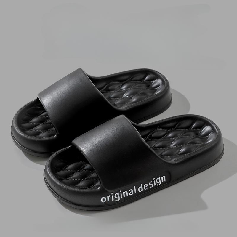 Women Korean Style EVA Cloud Slides Thick Platform Soft Sole Non Slip Home Summer Beach Flip Flops Slippers Sandals