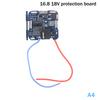 1Pc/1Set Lithium Battery Box Circuit Pack Case Bracket Hand Drill Power Li-ion Battery Protection Board DC 12V 16.8V