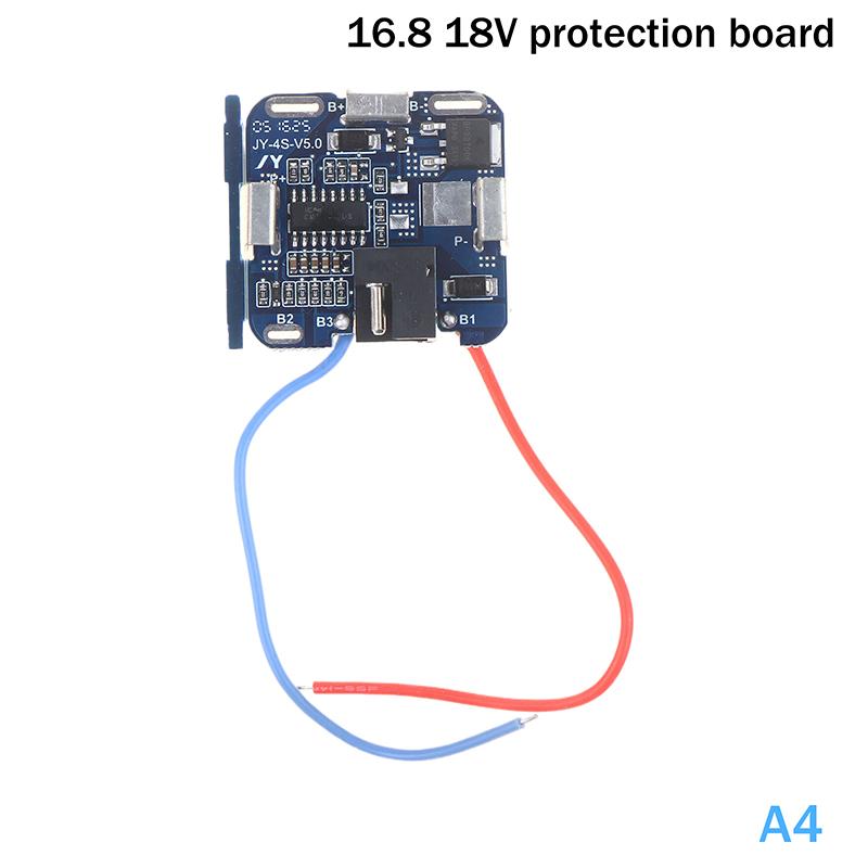 1Pc/1Set Lithium Battery Box Circuit Pack Case Bracket Hand Drill Power Li-ion Battery Protection Board DC 12V 16.8V