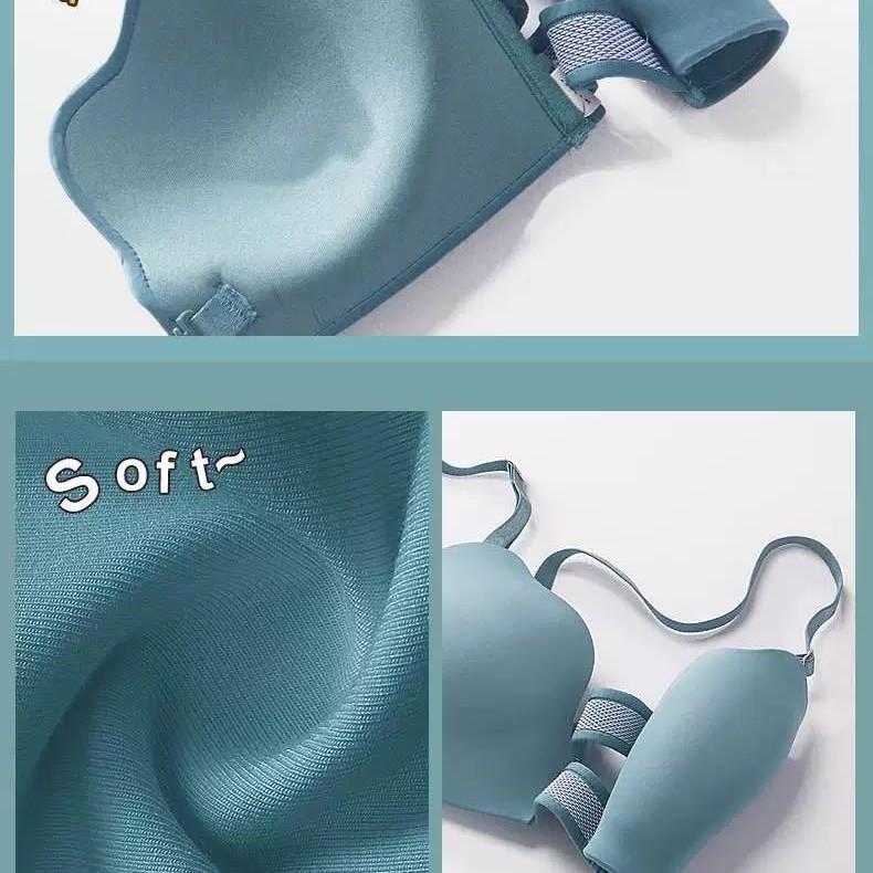 South East Asia Vietnam Thailand Women Strapless Underwear Comfortable Gathering Side Bras 70=32 чёрный