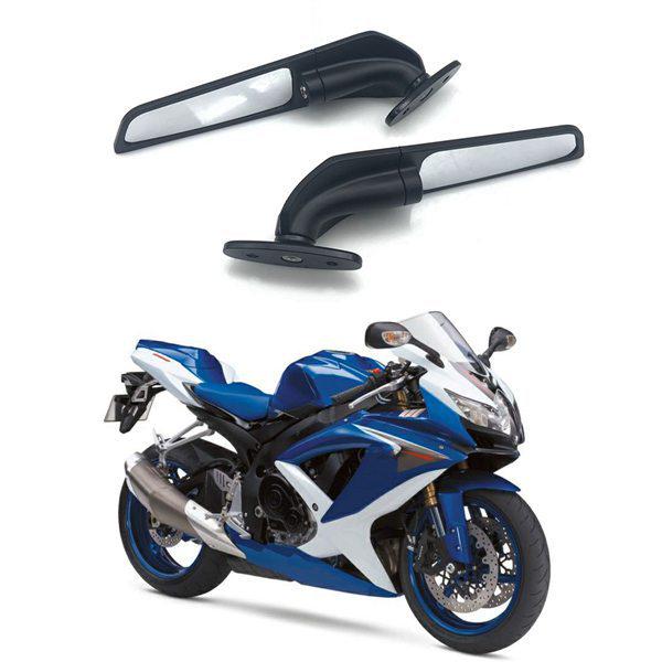 Pair of Wind Deflector Rearview Mirrors for SUZUKI GSXR600/750/1000 Motorcycles