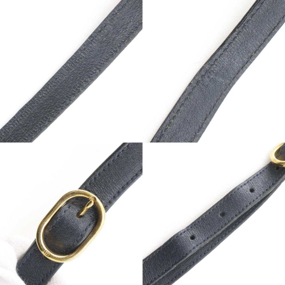 GUCCI Old Gucci Shoulder Bag 904.02.050 2-way clutch Gray / navy GG plus Women Used