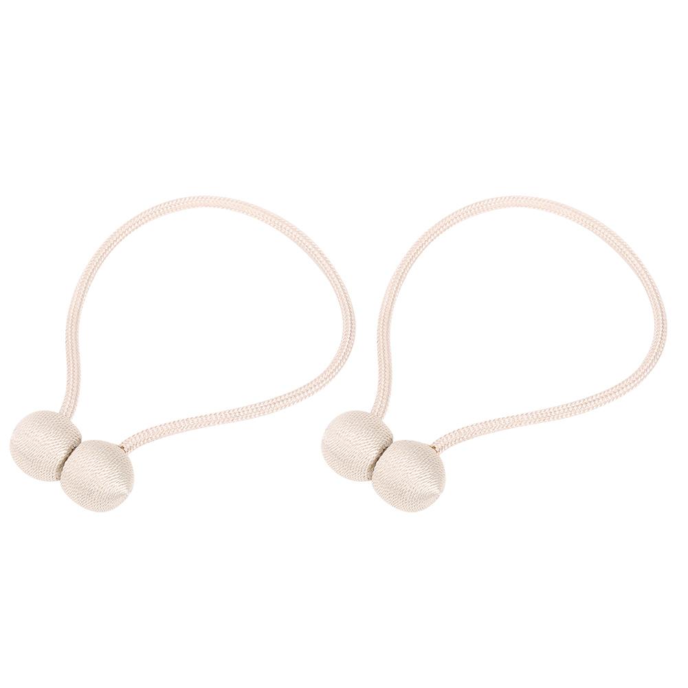 2Pcs Strong Magnetic Curtain Tiebacks Tie Backs Buckle Holder Holdbacks Window Decorative