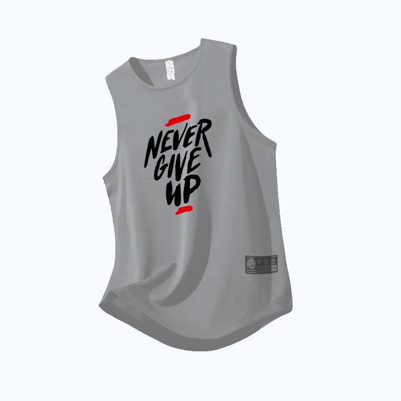 

Summer Tank Top Men Sleeveless Sweatshirt Vest Sportswear Workout Gym Tops XS