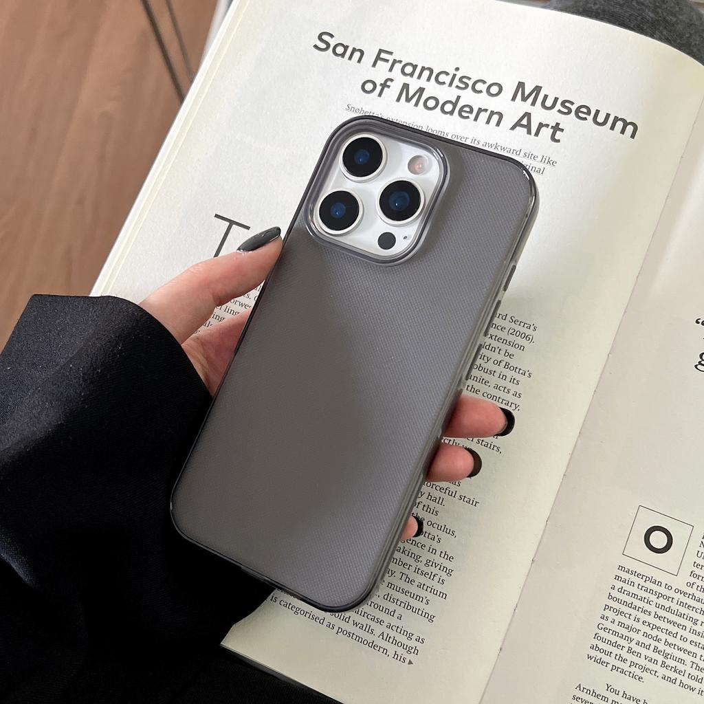 For Apple, for IPhone 16 Solid Color Phone Case, 14 Color Transparent Matte, for Apple, 15 Promax Silicone Soft Case