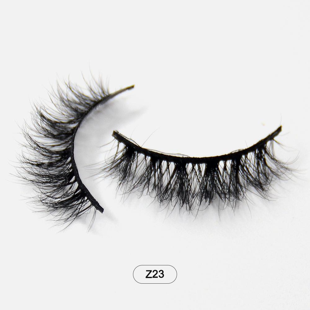 Dropshiping Makeup Mink Lashes Fluffy Soft Full Fake Eyelashes Natural False Eyelashes Wispy Lash Extension