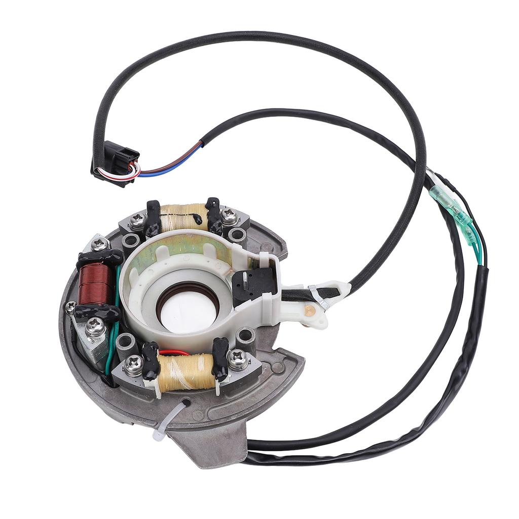 Outboard Magneto Stator Coil 66T 85560 01 Aluminum Iron Stable Performance Ignition Magneto Stator for 2 Stroke 40HP