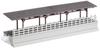 KATO N gauge Local line opposing platform with roof Railway model supplies 23-134