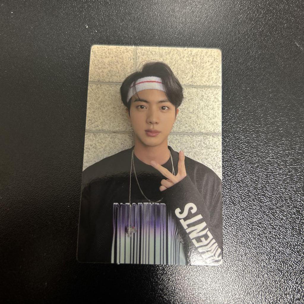 [USED] BTS Memories 2017 Blu-ray JIN Trading Card with Mount