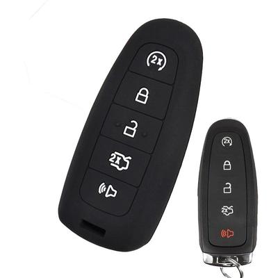 5-Tasten-Silikon-Fernschlüsselabdeckung für Ford Edge Escape Expedition Explorer Focus Taurus Flex C-MAX Fob Case Shell Protector