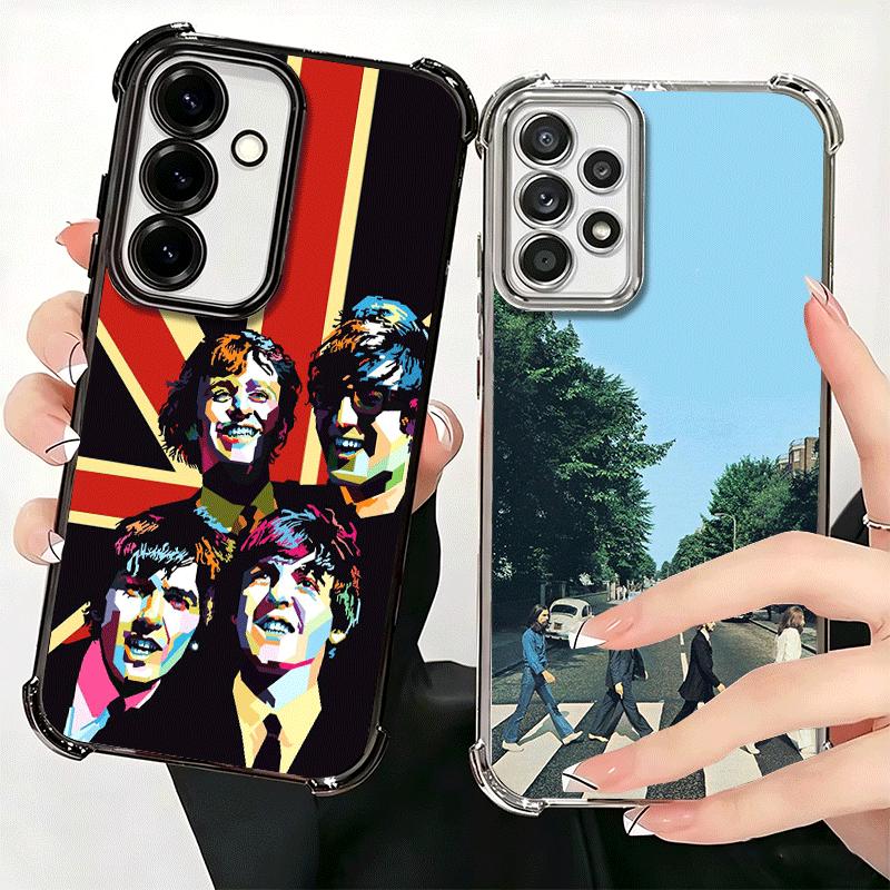 Pretty B-Beatles Soft Phone Case For Samsung A17 A27 A07 A37 A57 A16 A56 A15 A55 A14 A54 A13 A53 A26 A36 A25 A35 A24 A34 A23 A33