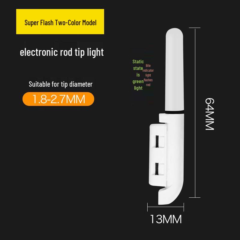 TLXT LED Night Fishing Rod Tip Light