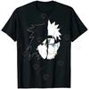 Naruto Shippuden Naruto Sasuke Split Tshirt 2026 Summer New Unisexs Womens Fashion Pure Cotton Tshirt Y2K