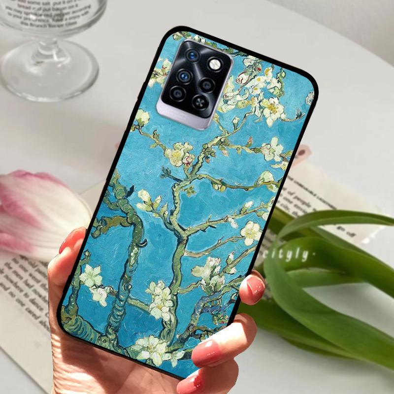 For Infinix Note 10 Plus Case Black Soft silicone TPU Back Cover For Infinix Note10 Pro NFC Phone Case Note 10 Pro Plus Bumper