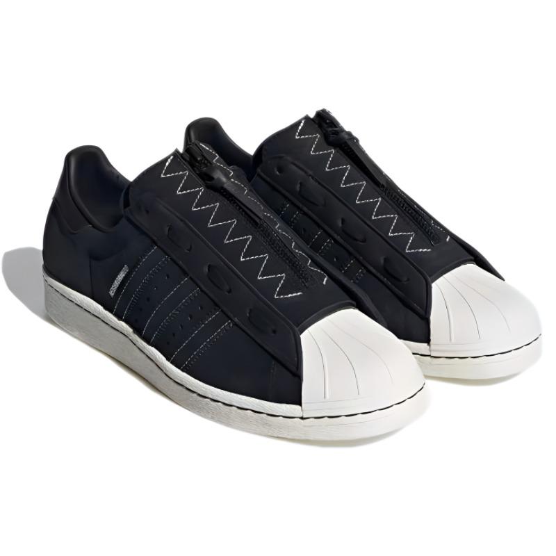 Adidas Neighborhood X Superstar 80s 'Core Black' Sneakers GX1400