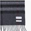 Burberry Kashmir-Schal mit Fransen 8077880 A1208 prüfen
