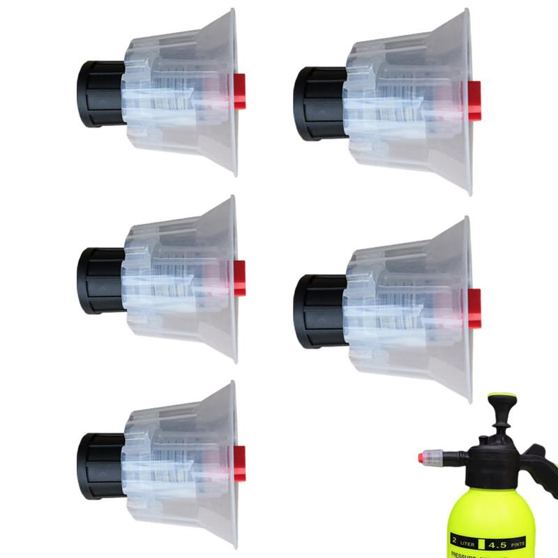 

Car Wash Nozzle Car Foam Spray Nozzle 5PCS Car Wash Foam Sprayer Nozzle Multifunctional Spray Nozzle For Vehicle Foam United States