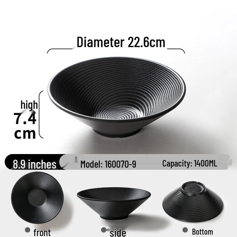 Commercial Melamine Noodle Bowl