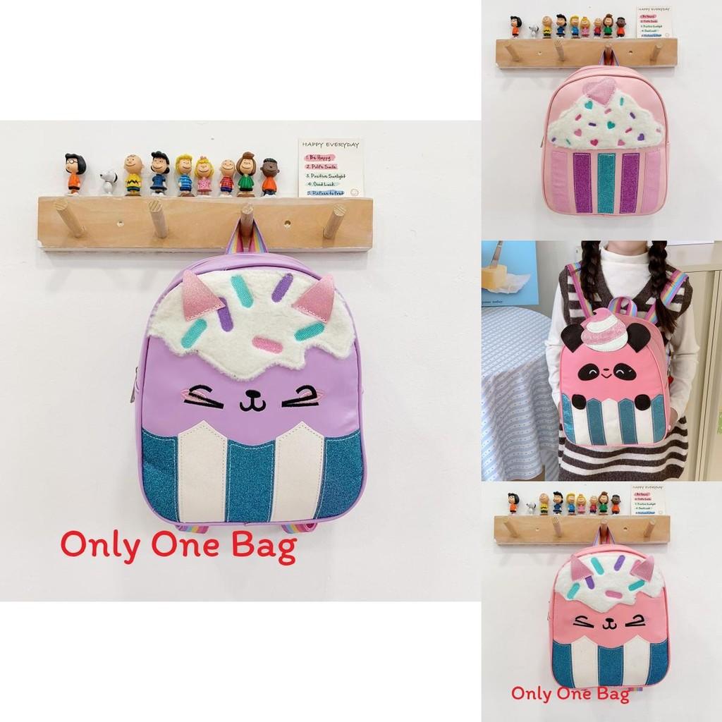 Cartoon Panda Line Girls Toddler Backpack With Breathable Pu Material For School Education