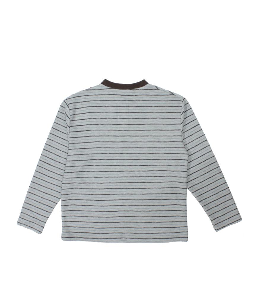 AZENDER Henry Boucle Stripe Grey