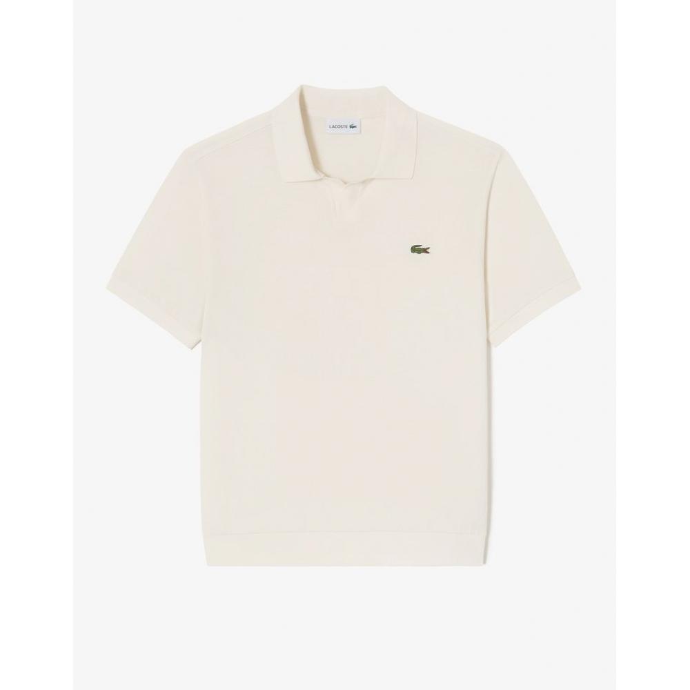 

LacoSte Men S Open Collar Solid Polo Ph187e 54g Xfj 003