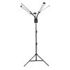 Flexible 4 Arms LED Video Light 3200K 5600K 360 Degrees Rotation Dimmable Photography Fill Light for Live Streaming