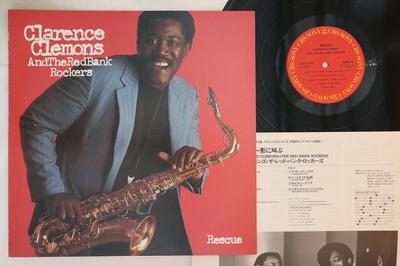 LP Record CLARENCE CLEMONS  Rescue 25AP2704 CBS SONY 1983 Japan Rock Used
