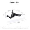 Motorcycle Helmet Chin Stand Mount Holder 360 Degree Rotation Bracket Compatible For Gopro10/9 Dji