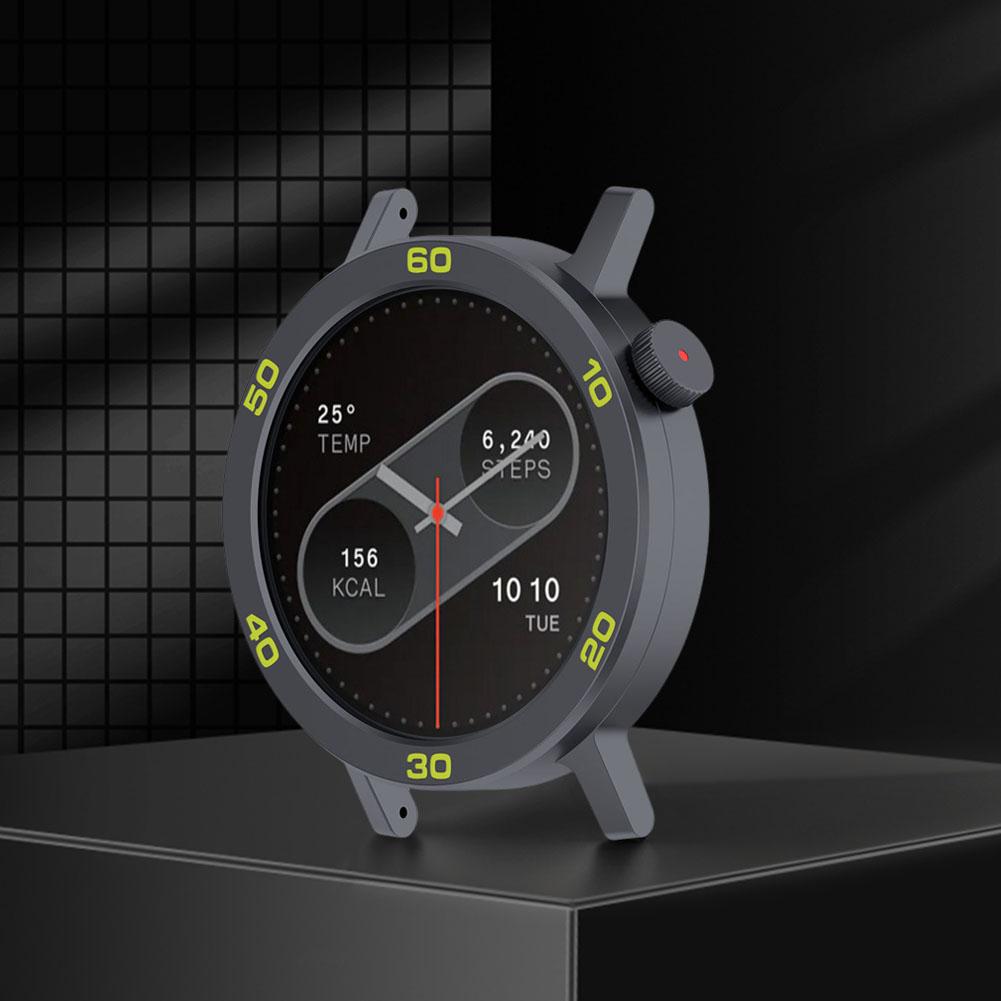 Metal Bezel Ring Metal Protector Watch Case Strap Cover Tempered Glass Protective Flim Metal Watch Bezel for CMF Watch Pro 2