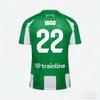2026  Real Betis Leisure Outdoor Sports Fast Drying Breathable Adult and Children's Same Style Football T-shirt - Parent Child