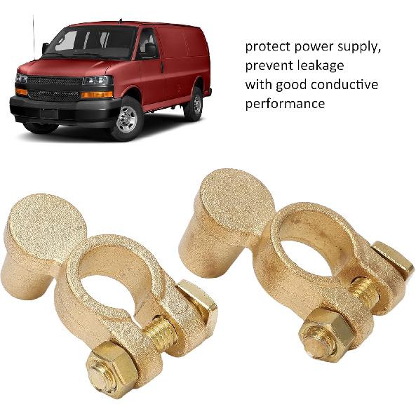 1 Pair SAE To JIS Car Battery Terminal Connector,Car Battery Terminal Clamps,Positive Negative Top Post Quick Release Disconnect Car Battery Cable