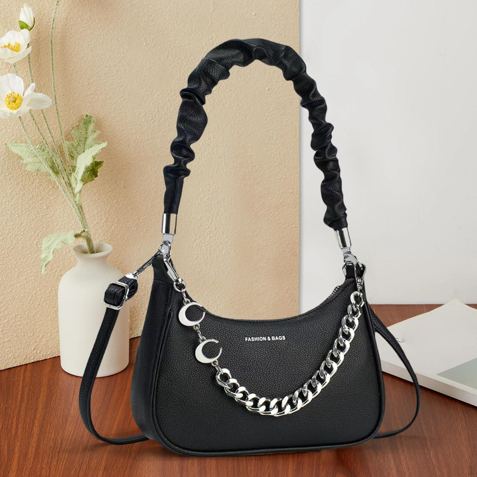 Сумка кроссбоди для женщин клатч стильные подарки путешествия день рождения работа чёрный 1818₽