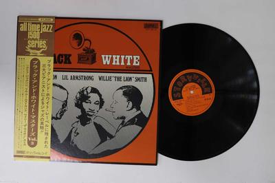 Disque LP CLIFF JACKSON, LIL ARMSTRONG, WILIE - Black & White Masters Vol.3 ULS1561RPROMO STORYVILLE Japon Obi Jazz Occasion