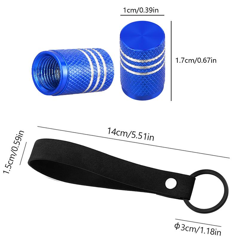 Car Key ring Suede Rope keychain Metal Wheel Tire Valve Caps For Citroen C1 C2 C3 C4 C5 C6 C8 C4L DS3 DS4 DS5 DS5LS DS6 amv123
