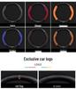 Genuine Leather Suede Carbon Fiber Steering Wheel Cover for Hongqi H5/H9/EQM5/H7/EHS9