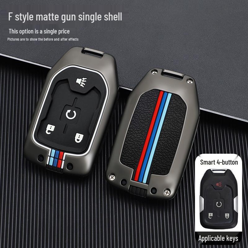 GMC Key Case: High-End Protective Shell for Yukon & Sierra - Stylish Car Accessory for Men & Women